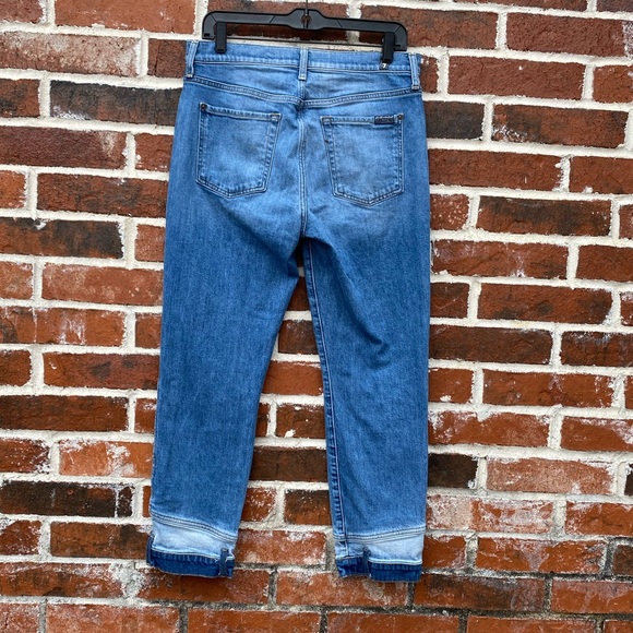 7 for all Mankind size 30 Edie waist hem jean - Picture 14 of 16